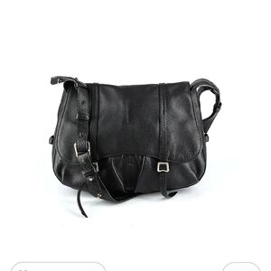Black Leather Women's Bag